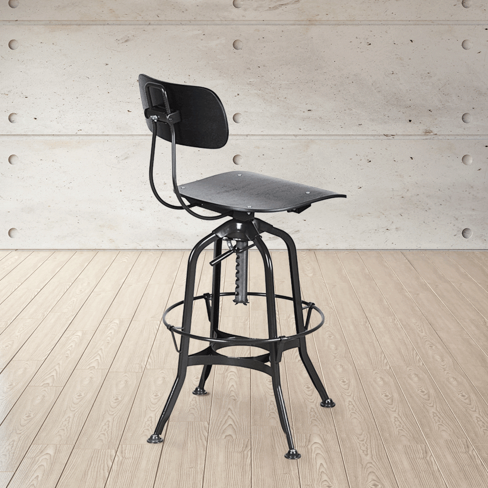 Toledo Bar Stool, Drafting Stool, Indoor Barstool RPG
