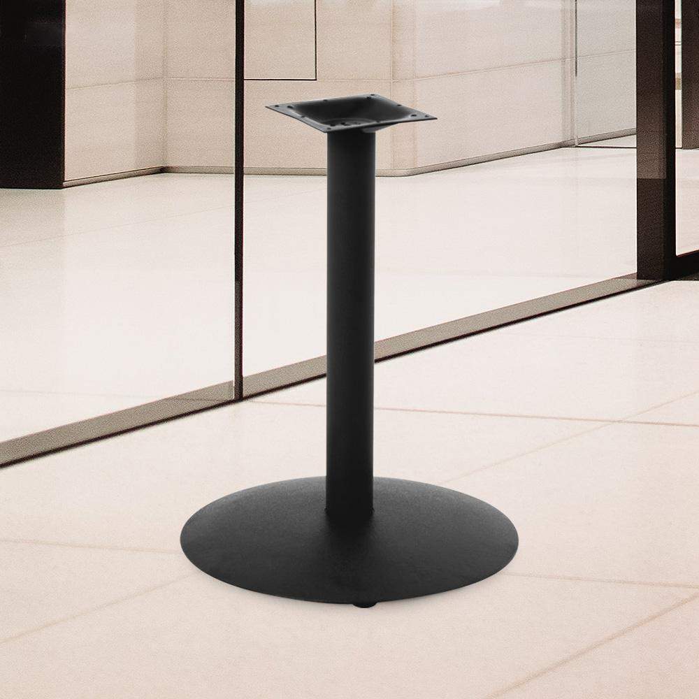 90 Black Table Base #Base Size_30'' / 3'' Column