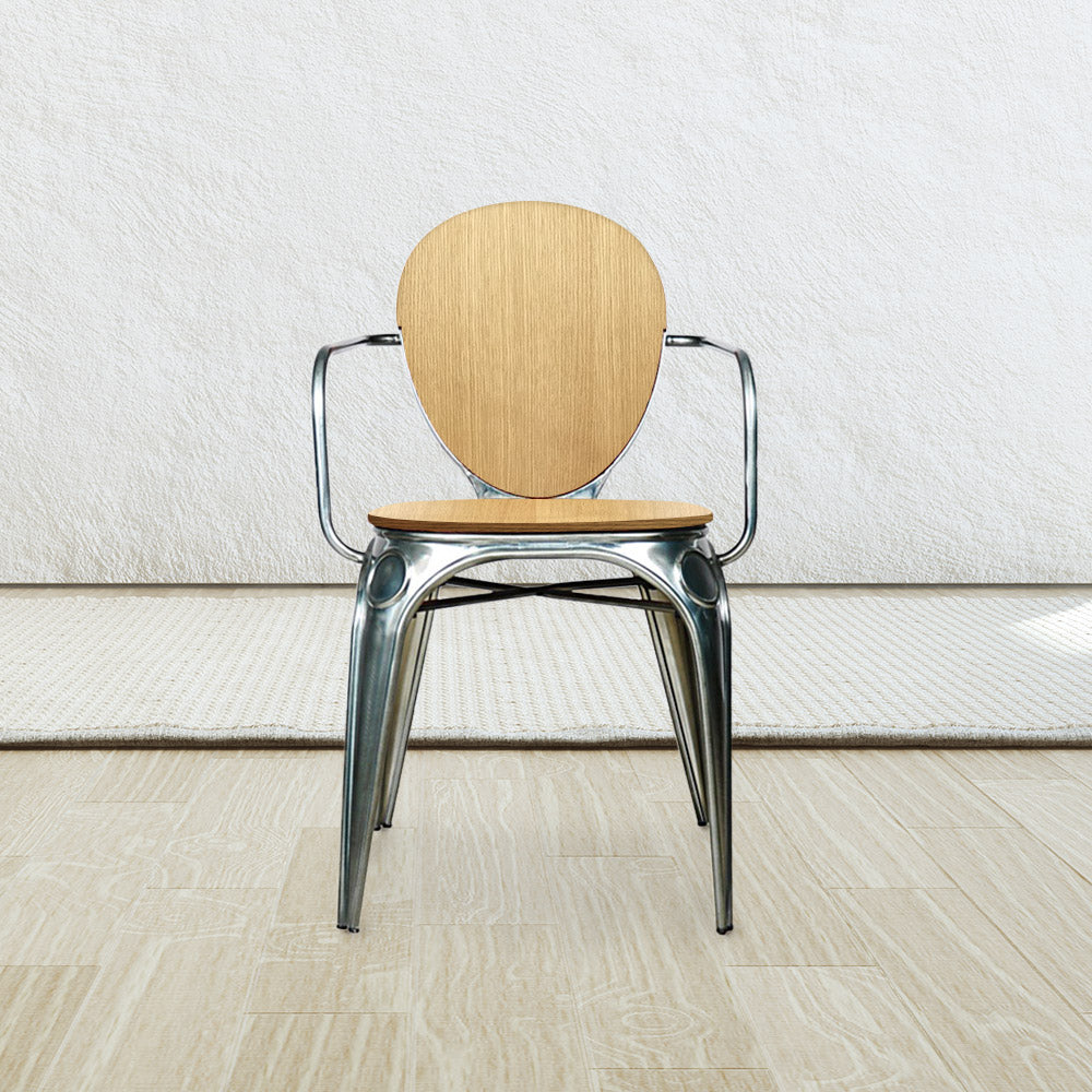 Acton Arm Chair #color_Oak