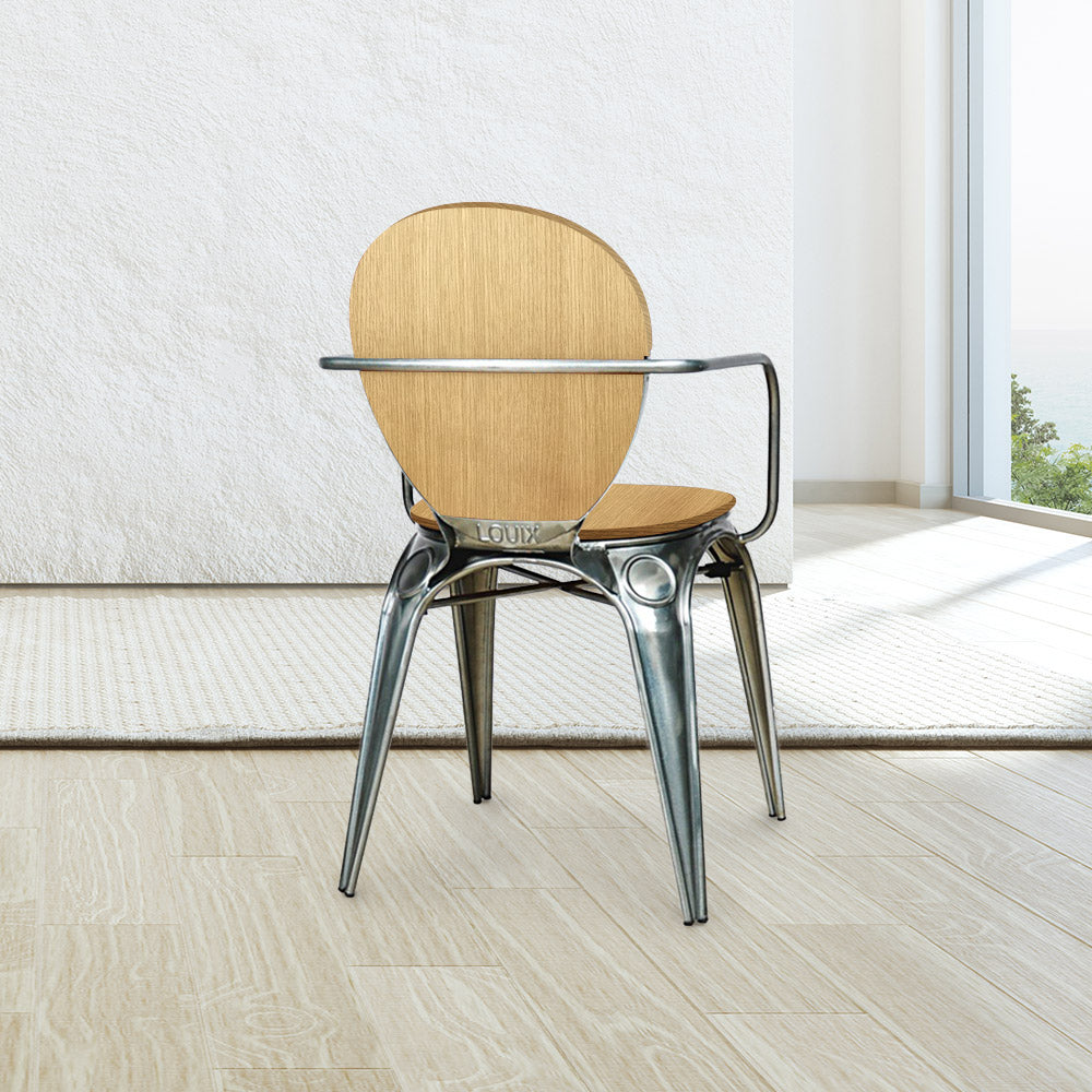 Acton Arm Chair #color_Oak