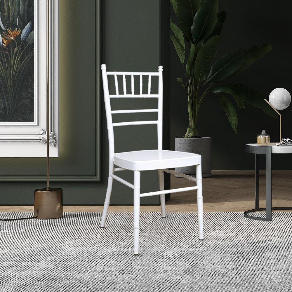 Chiavari Dining Chair #color_White