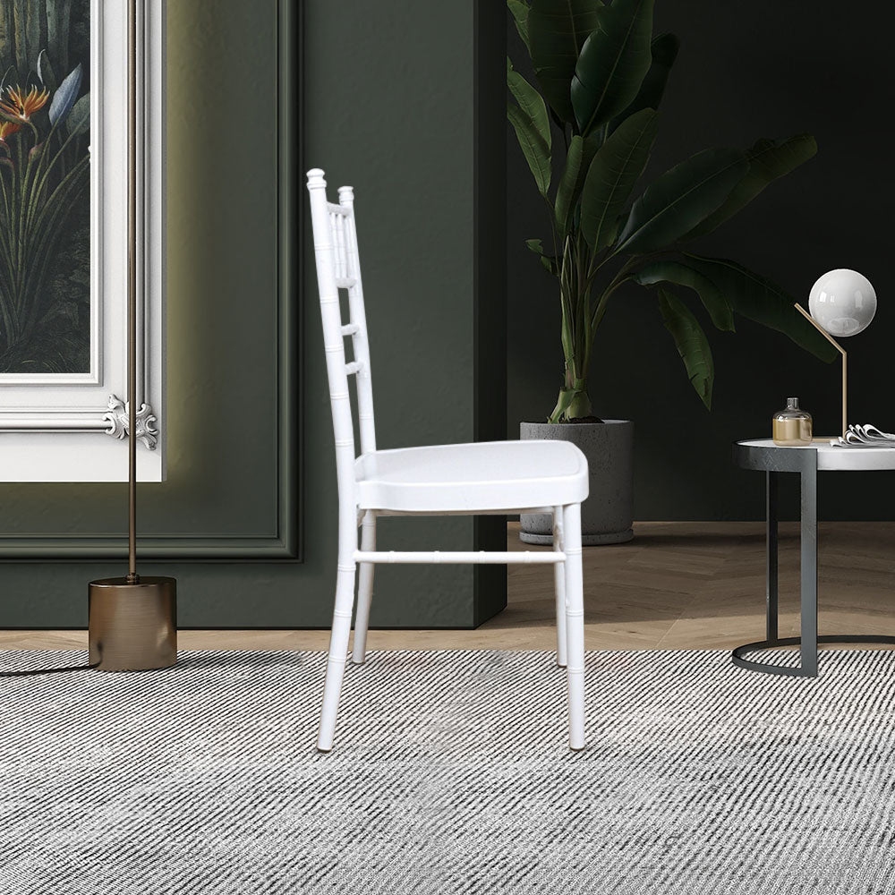 Chiavari Dining Chair #color_White