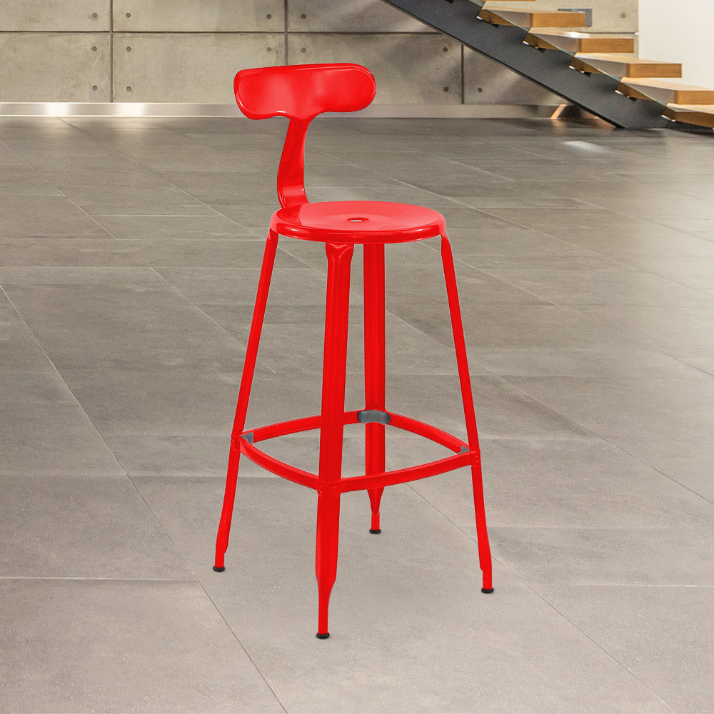 Whale Tail Stool #color_Red