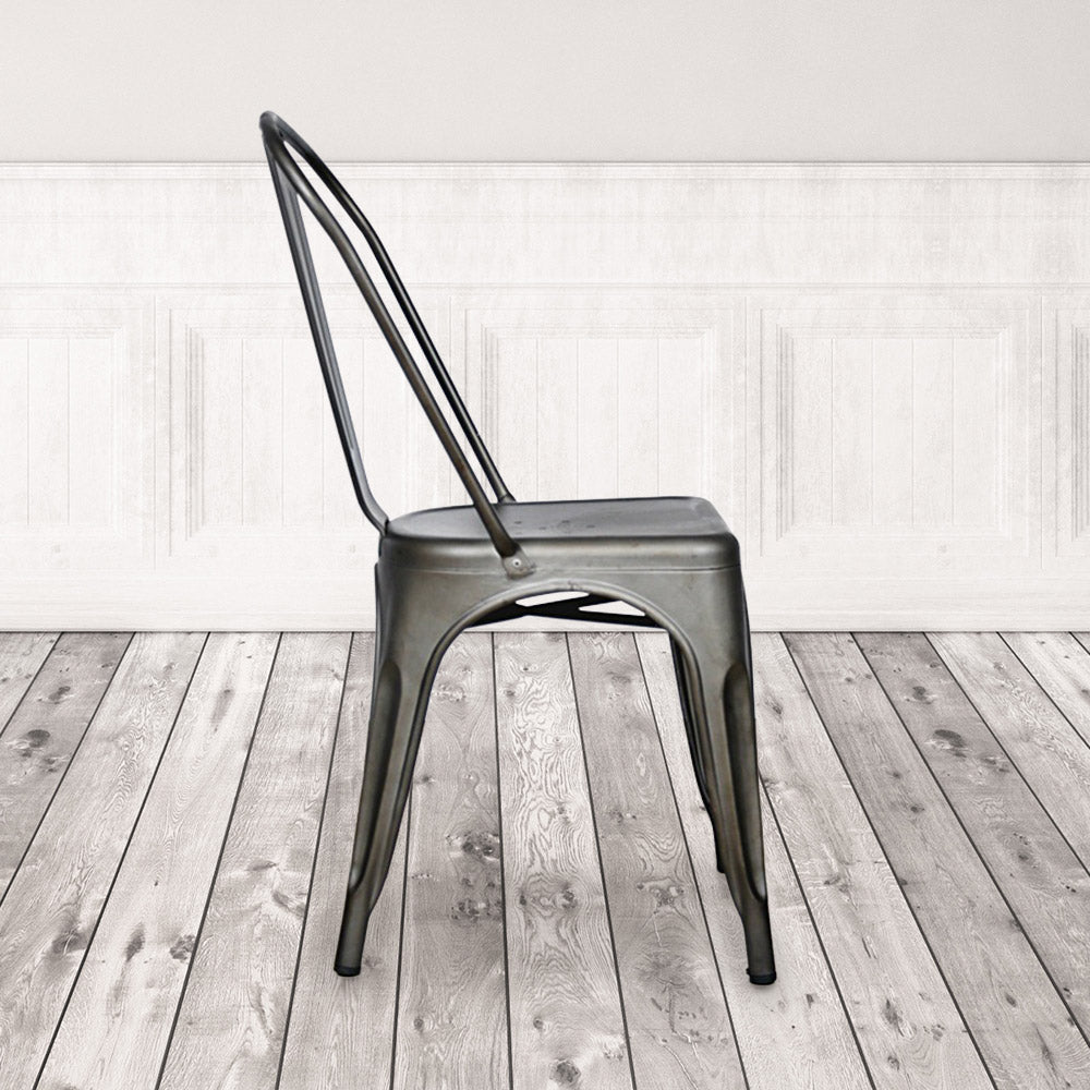 Marais A Dining Chair #color_Rust
