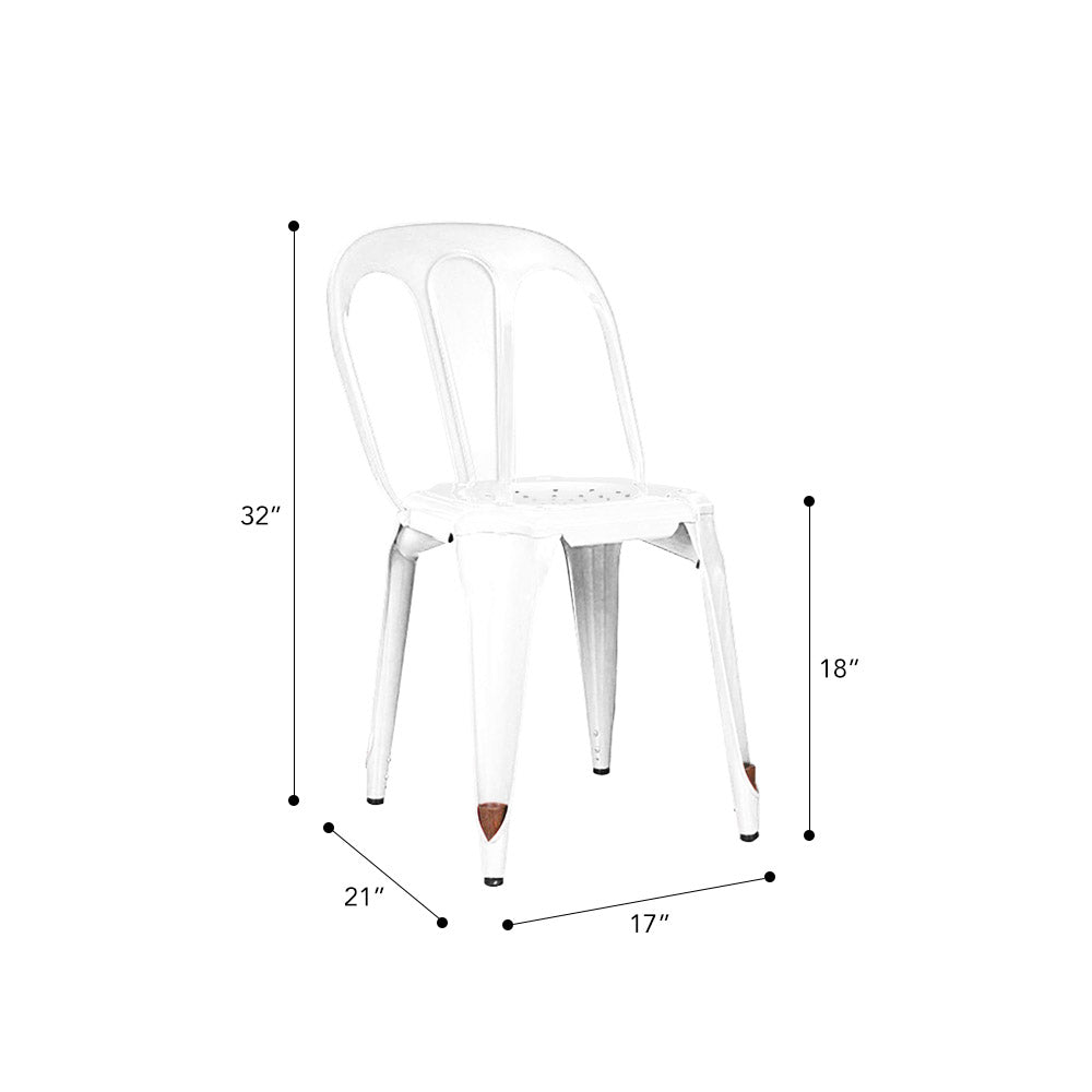 Marais Dining Chair #color_White