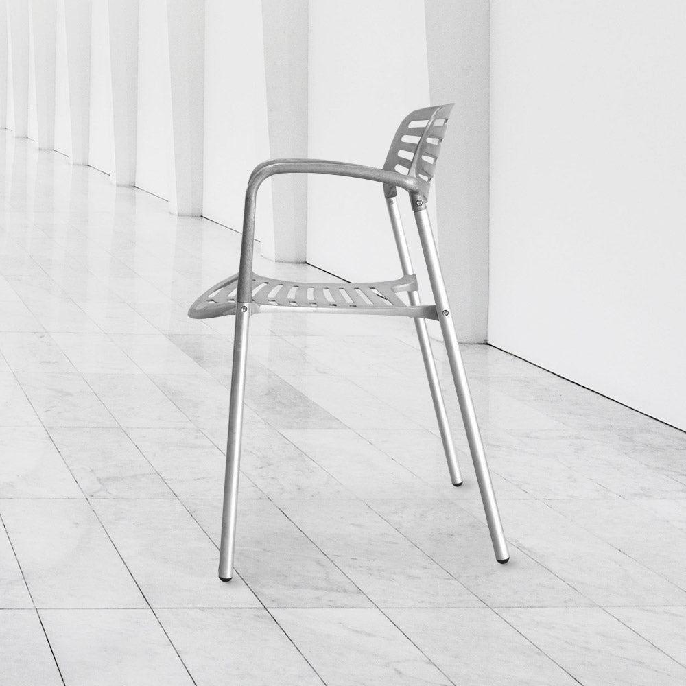 Roset Cafe Chair #color_Silver