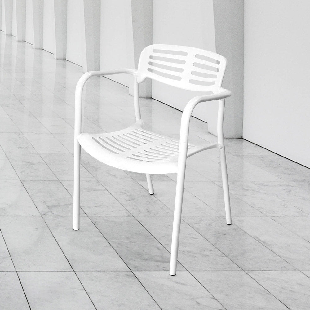 Roset Cafe Chair #color_White