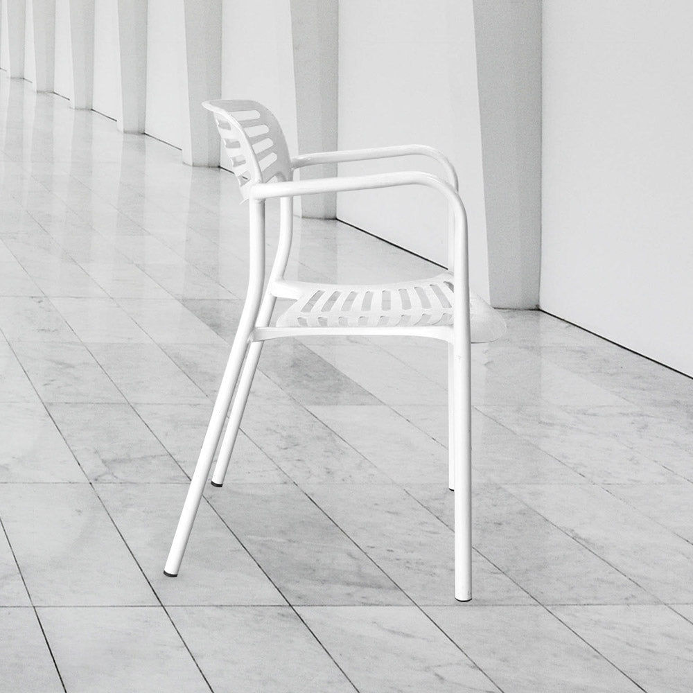 Roset Cafe Chair #color_White