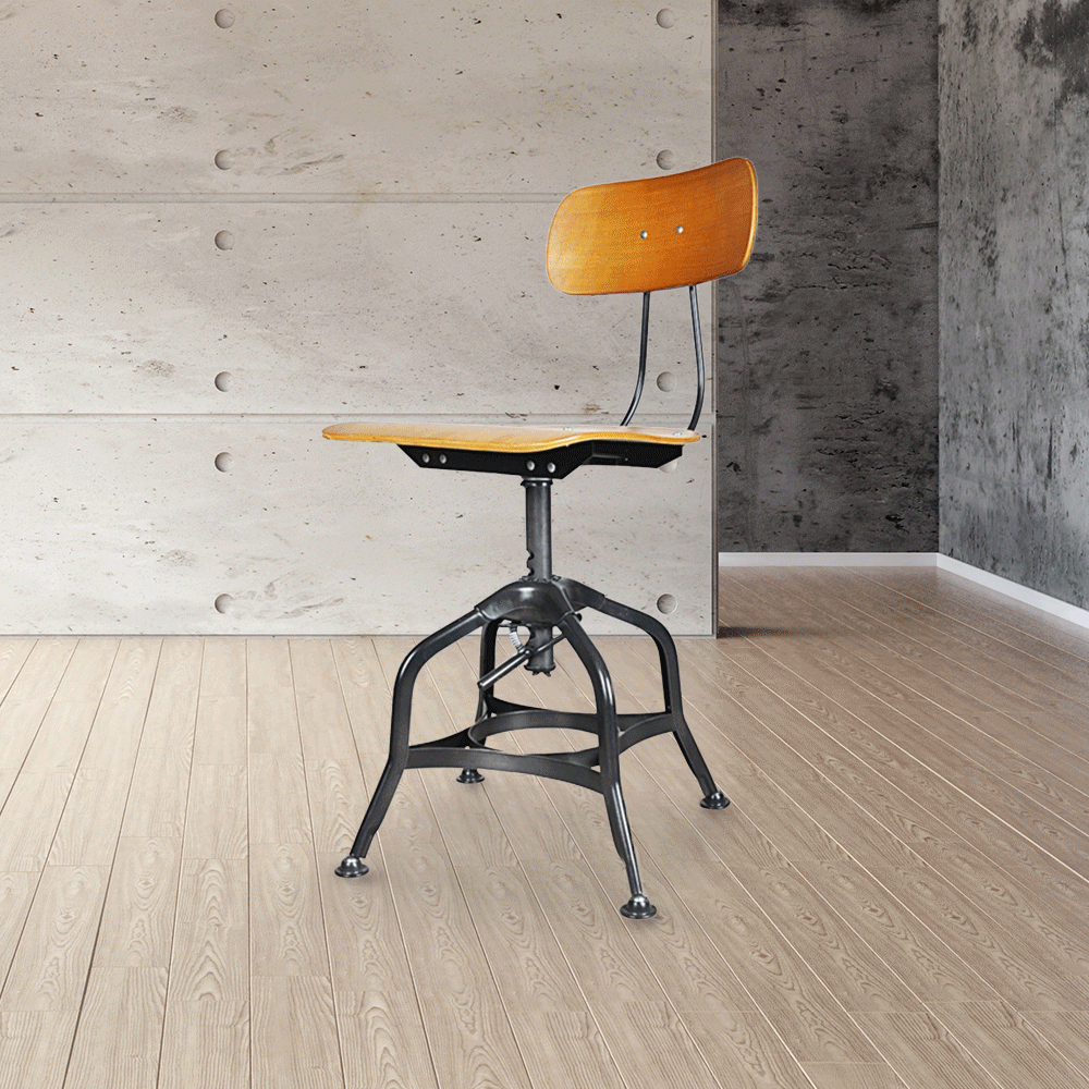 Toledo Dining Chair #color_Black/Brown