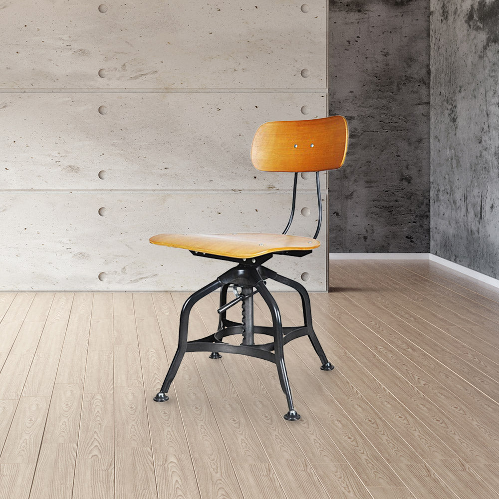 Toledo Dining Chair #color_Black/Brown