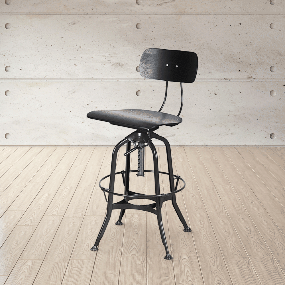 Toledo Bar Stool Drafting Stool Indoor Barstool RPG