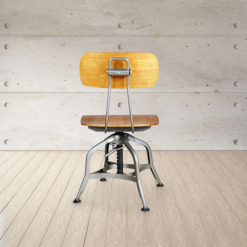 Toledo Dining Chair #color_Chrome/Brown