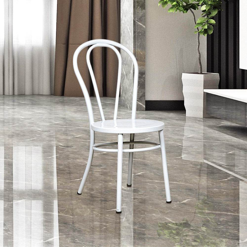 Fan Back Chair #color_White