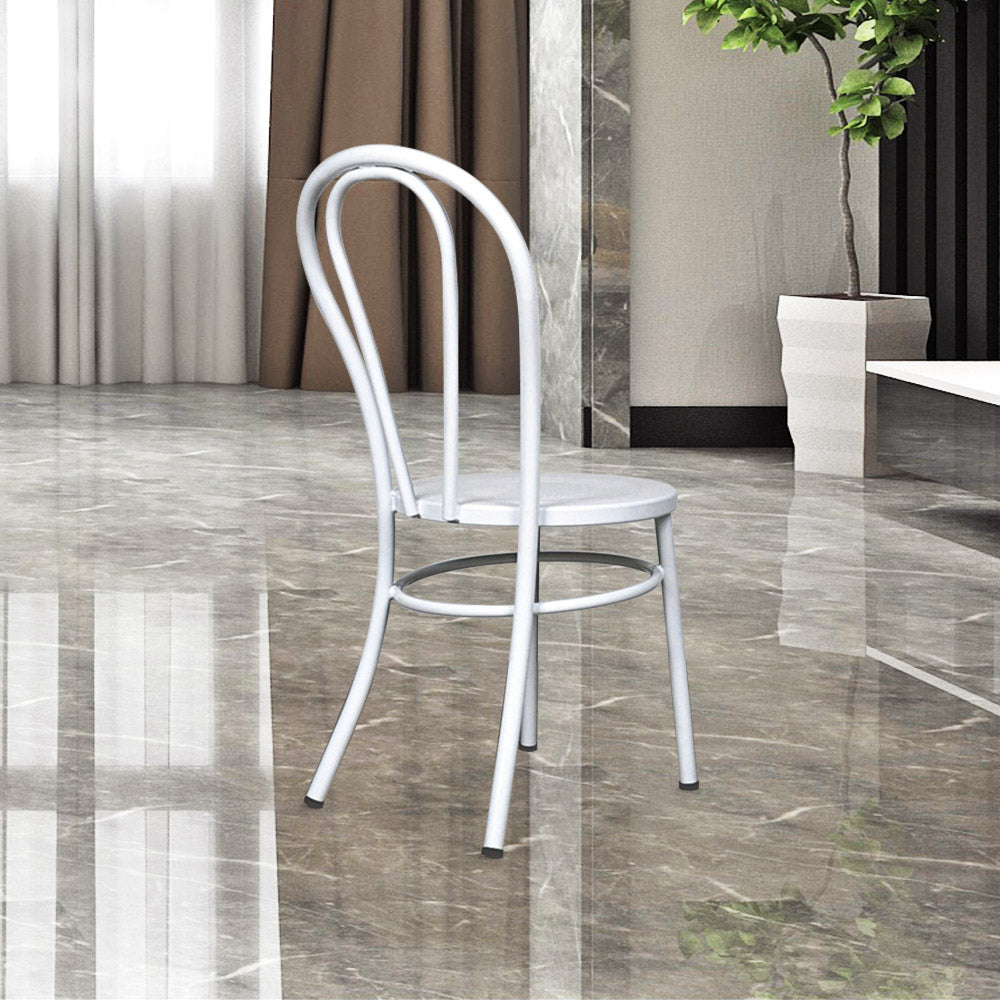 Fan Back Chair #color_White