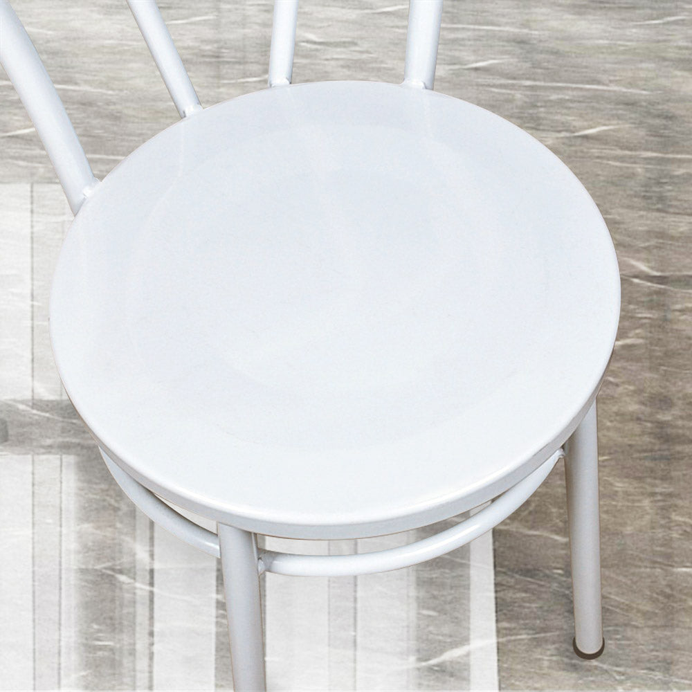Fan Back Chair #color_White